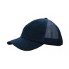 Trucker - mod. 4145:Granatowy, Bawełna, Granatowy